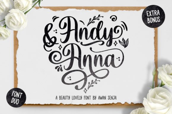 Andy Anna Font: A Designer’s Take on Romantic Script