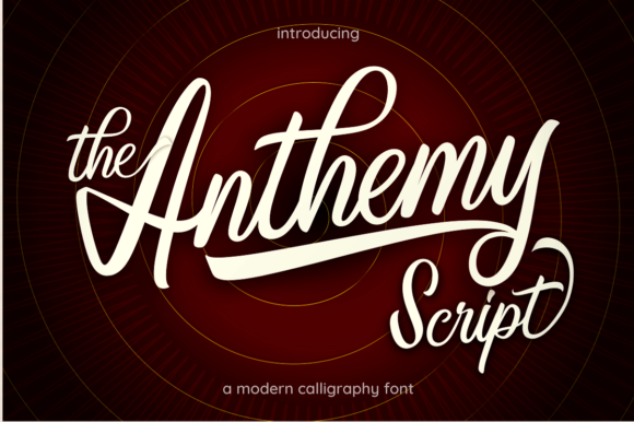 Anthemy: A Bold Handwritten Font for Makers
