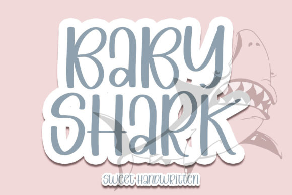 Baby Shark Font: A Joyful Typeface for Makers