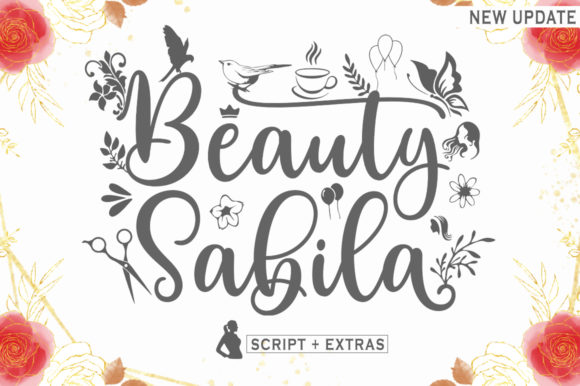 Beauty Sabila: A Script Font for Elegant Branding