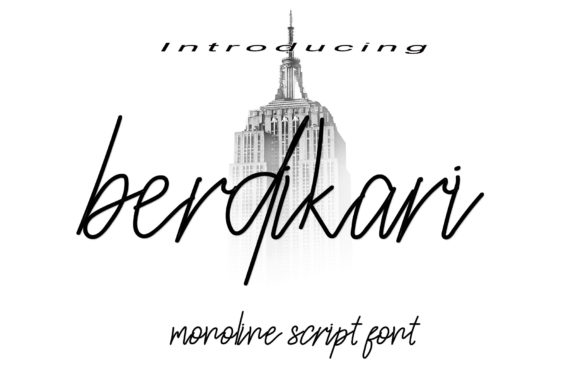 Berdikari Font Review: A Refined Script Typeface