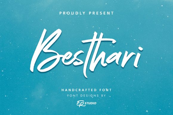 Besthari Font Review: A Handwritten Typeface for Elegant Branding
