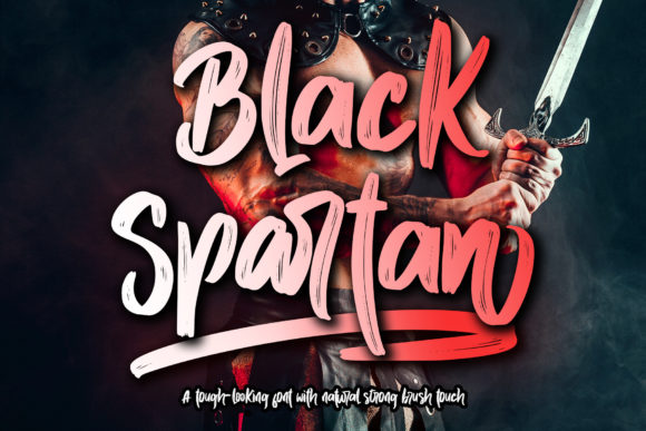 Black Spartan: The Bold Typeface for Impactful Campaigns