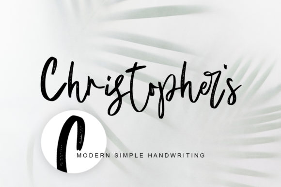 Christopher s: The Elegant Script Font for Crafters