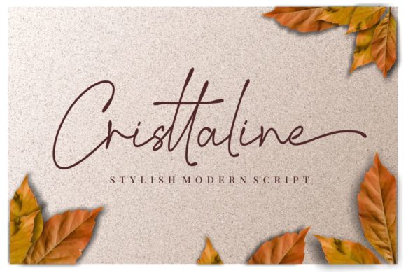Cristtaline: The Script Font That Elevates Brand Identity