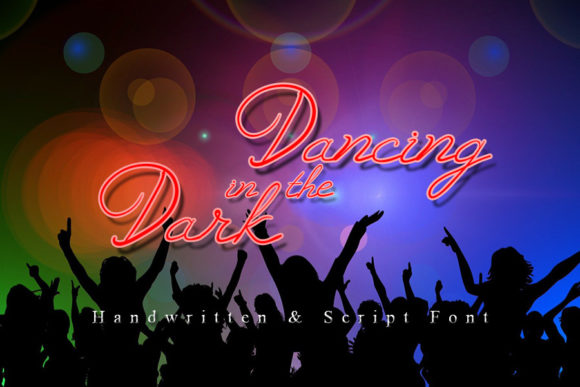 Dancing in the Dark: A Timeless Handwritten Font for Crafters