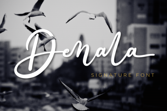 Denala: The Elegant Script Font for Crafters