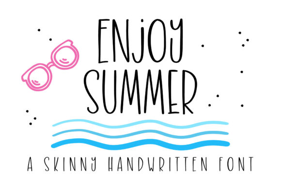 Enjoy Summer Font: A Maker’s Guide to Handwritten Charm