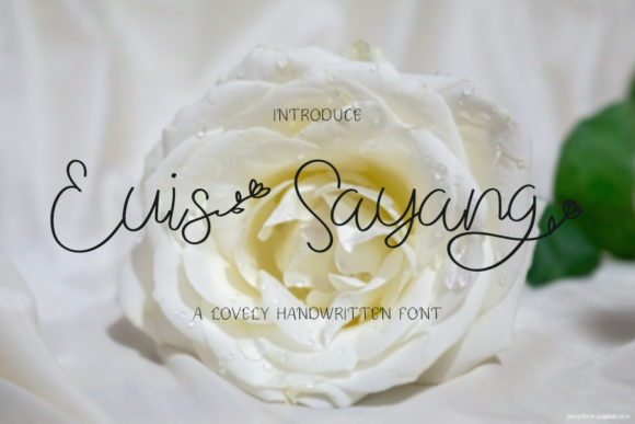 Euis Sayang: An Elegant Script Font for Editorial Design