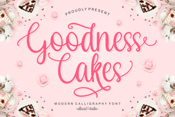 Goodness Cakes Font for Bold Campaigns