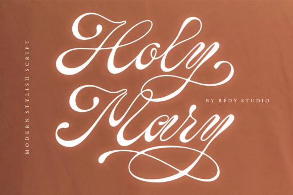 Holy Mary Font: A Chic Script for Branding