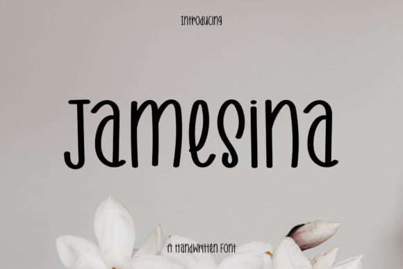 Jamesina: A Friendly Handwritten Font for Your Brand