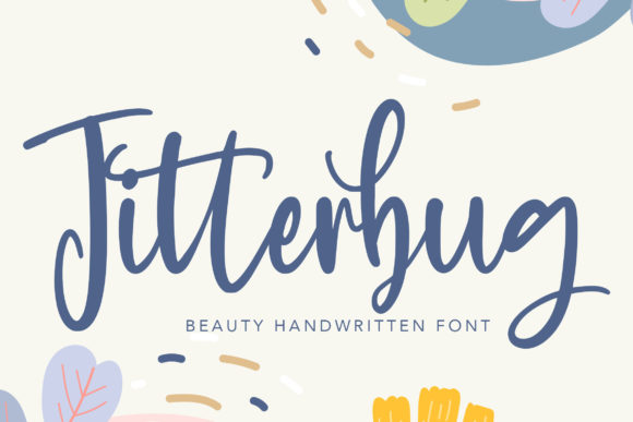 Jitterbug: A Playful Handwritten Font for Editorial Design
