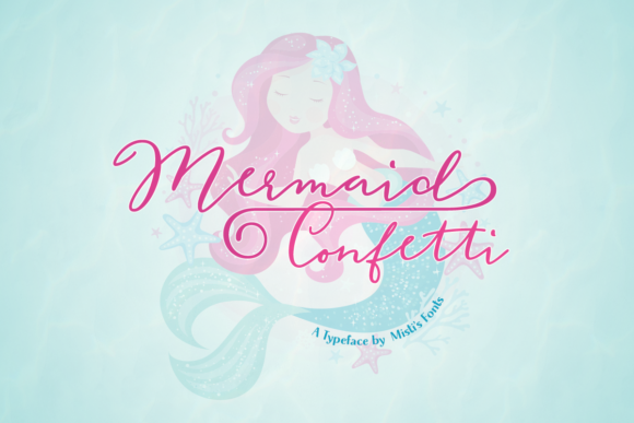 Mermaid Confetti Font: Elevating Web Design