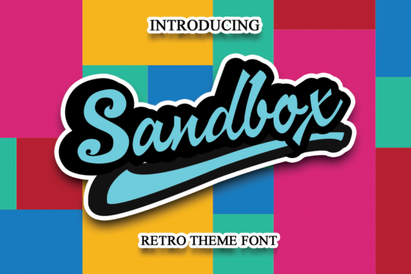 Sandbox Font: Bold Script for Makers