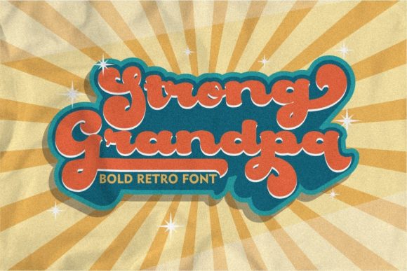 Strong Grandpa: A Bold Handwritten Font for Marketers