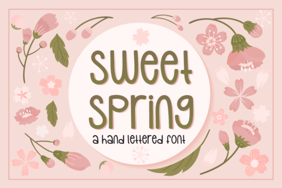 Sweet Spring: A Playful Script Font for Brands