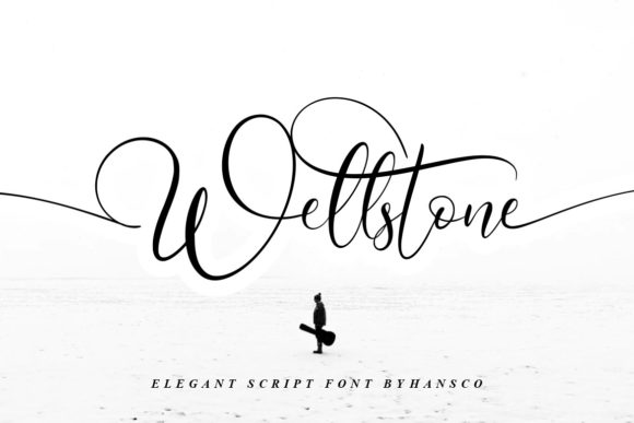Wellstone: An Elegant Script Typeface for Editorial Design