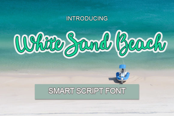 White Sand Beach: The Script Font for Modern Brands